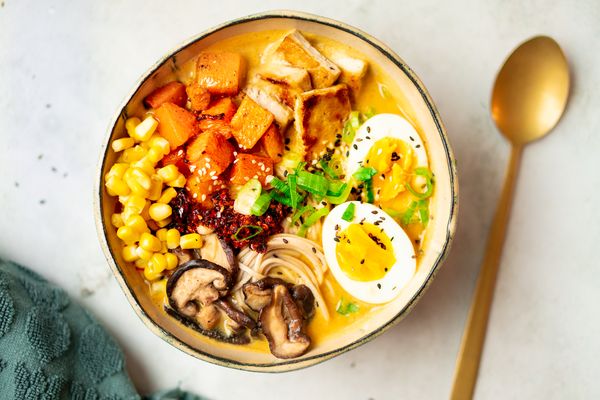 Vega(n) ramen met miso