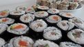 zelfgemaakte sushi