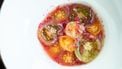 Gerecht van tomaat bij Bord'Eau