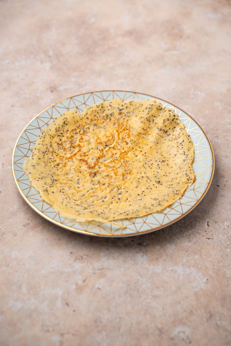 Citroen maanzaadcrêpes
