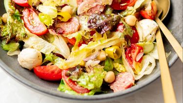 Italiaanse salade: maaltijdsalade