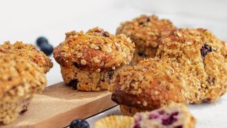 Ontbijtmuffins met havermout