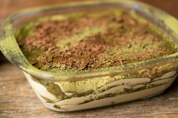 tiramisu met matcha