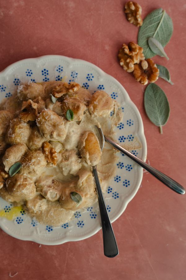 Gnocchi met walnotensaus