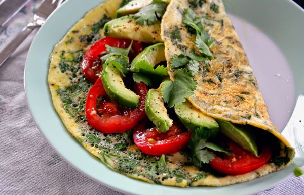 Zomerse omelet