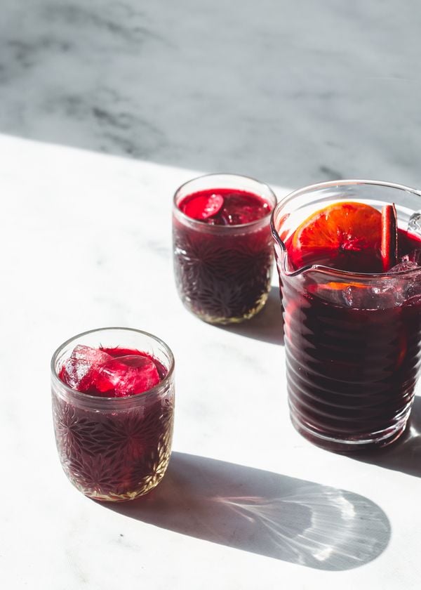 Zobo / Hibiscusthee / hibiscusdrank / ananasschillen gebruiken no waste