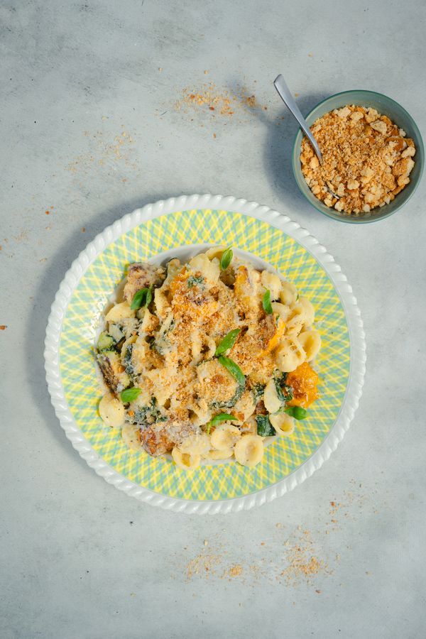 Orecchiette recept met courgette en basliciumv