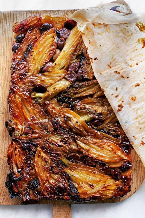 Tarte Tatin met venkel uit Even Simpel van Ottolenghi