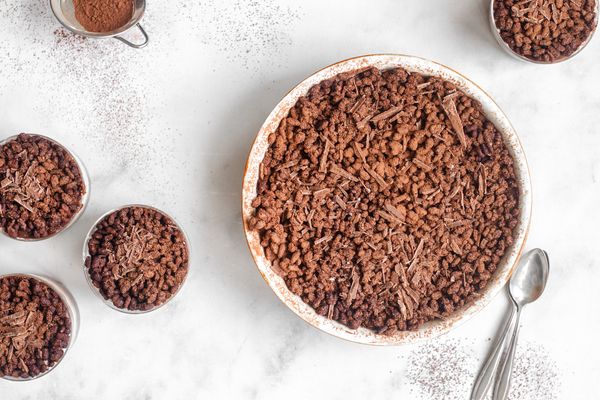 No-bake chocoladedessert | Ahmad Alzamel cake | lazy cat cake