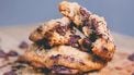 koekjes met textuur van koekjesdeeg