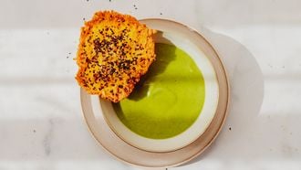 Broccoli-courgettesoep