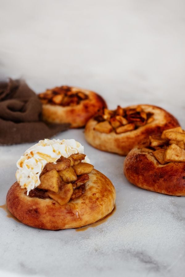 Makkelijke appelbroodjes