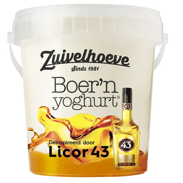 Zuivelhoeve Boer'n yoghurt Licor 43