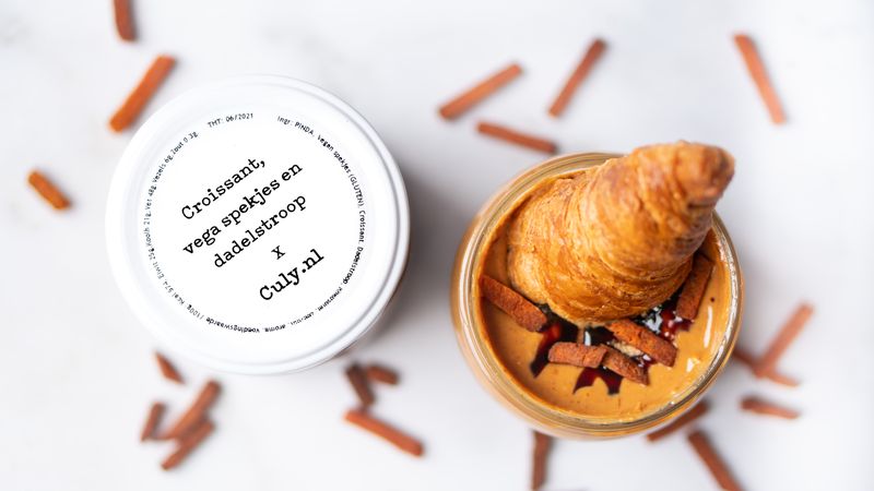 Culy pindakaas croissant