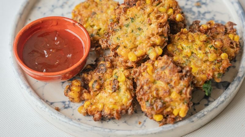 Indonesische maiskoekjes / perkedel jagung