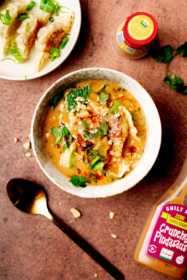 Pindasoep-recept met dumplings