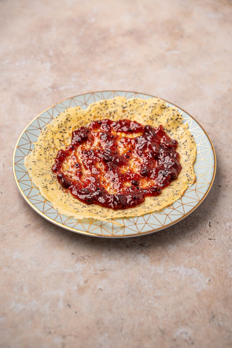 Citroen maanzaadcrêpes