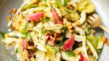Zoetzure salade met augurk