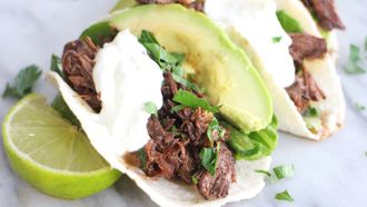 Pulled beef uit de slowcooker