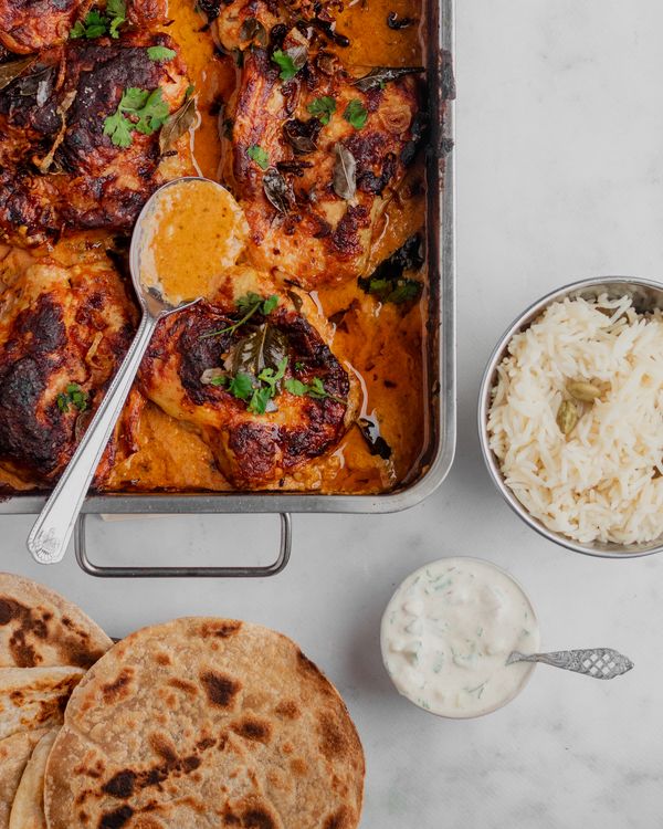 Curry traybake
