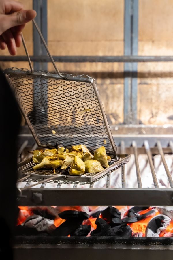 Sagardi Amsterdam artisjokken Baskische grill