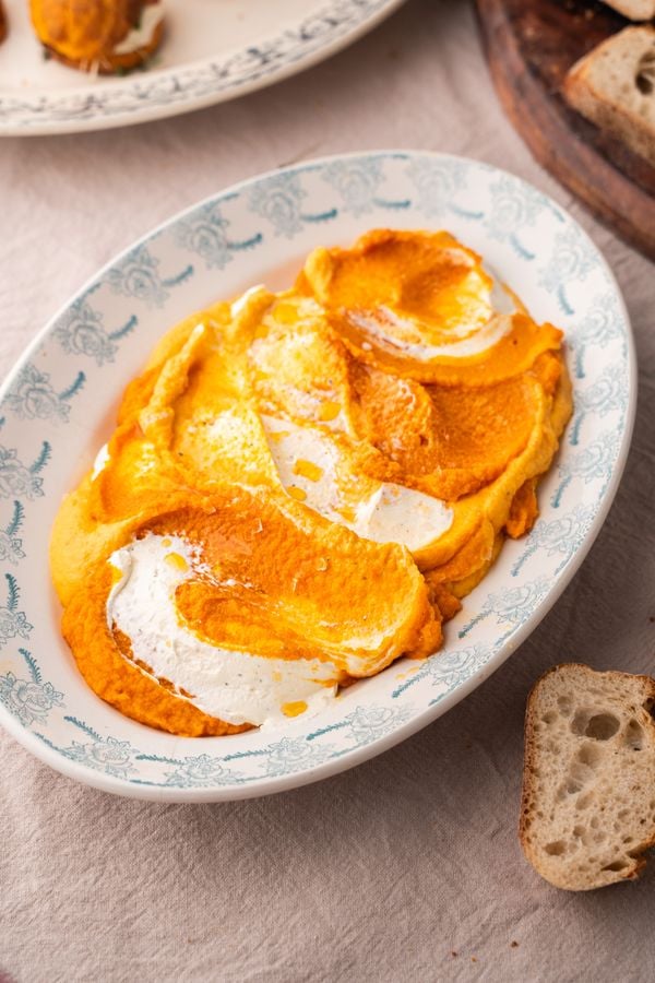 Oranje dip voor koningsdag (voor bij je stokbroodje)