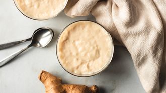 Makkelijk Toetje van gember / gemberpudding