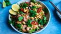 Vietnamese salade met garnalen