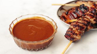 Pindasaus basisrecept | pindasaus maken | snelle pindasaus