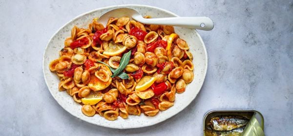 orechiette pasta met sardines