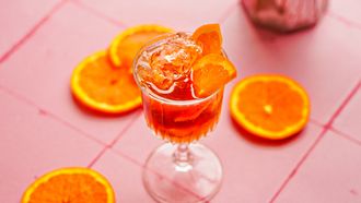 Espresso spritz zoals de TikTok-trend