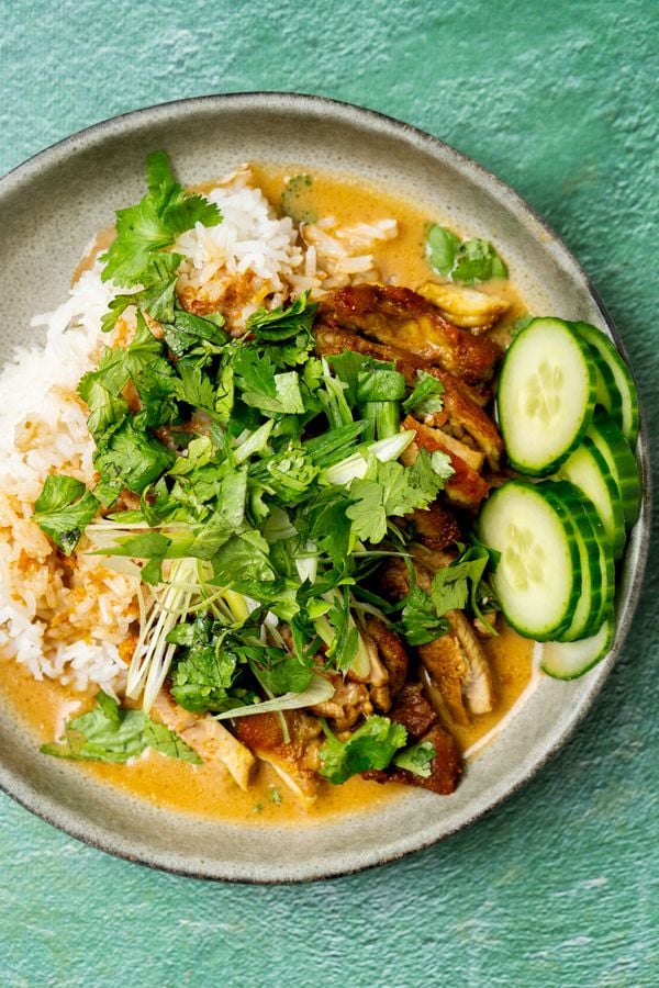 Thaise gele kipcurry / makkelijk weekmenu