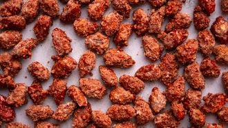 Gebrande amandelen kerstmarkt recept