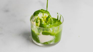 Matcha affogato | koicha matcha