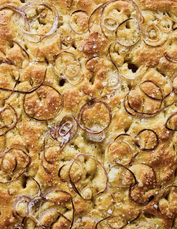 Snelle focaccia recept Alison Roman