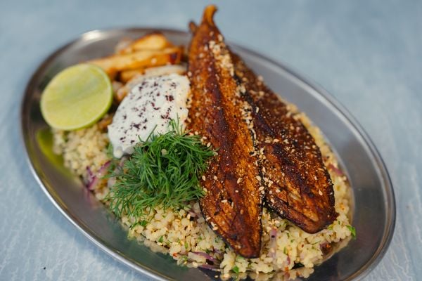 bulgur met halloumi