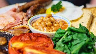 full English breakfast als voorbeeld van uitgebreide ontbijtjes