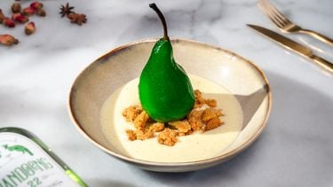 Stoofperen maken / stoofperen recept / groene stoofperen met pandan