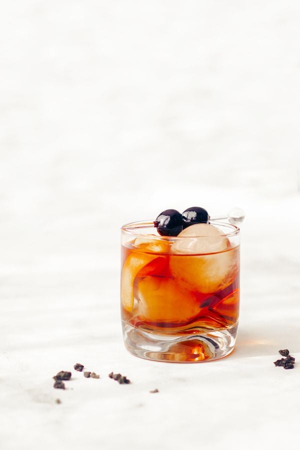 Oolong old fashioned voor vaderdag | vaderdagcocktail