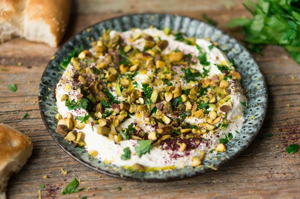 labneh a middle eastern side dish
