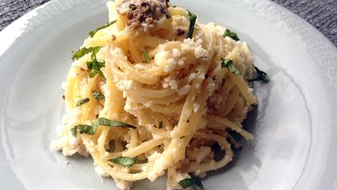 Spaghetti met truffel en bloemkool recepten met bloemkool