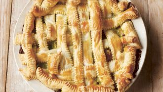 Bladerdeegpie van Jamie Oliver