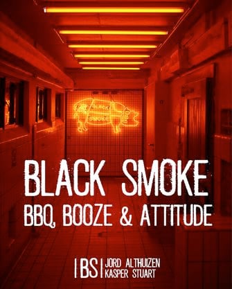 Afbeelding Black Smoke boek bbq