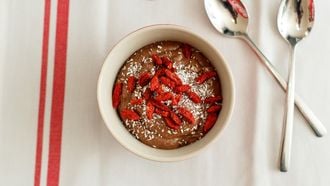 gezonde chocolademousse