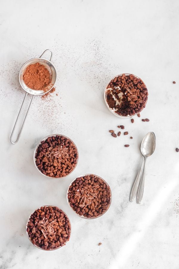 No-bake chocoladedessert | Ahmad Alzamel cake | lazy cat cake