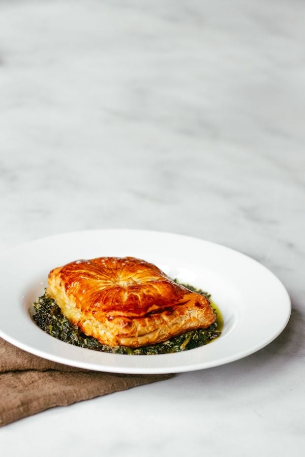 Zalm en croute | vis en croute | voorgerecht vis kerst