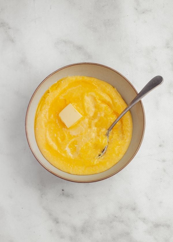 Creamy cheese grits
