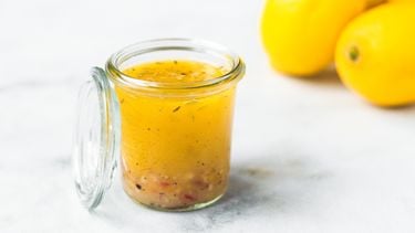 Lemon curd vinaigrette