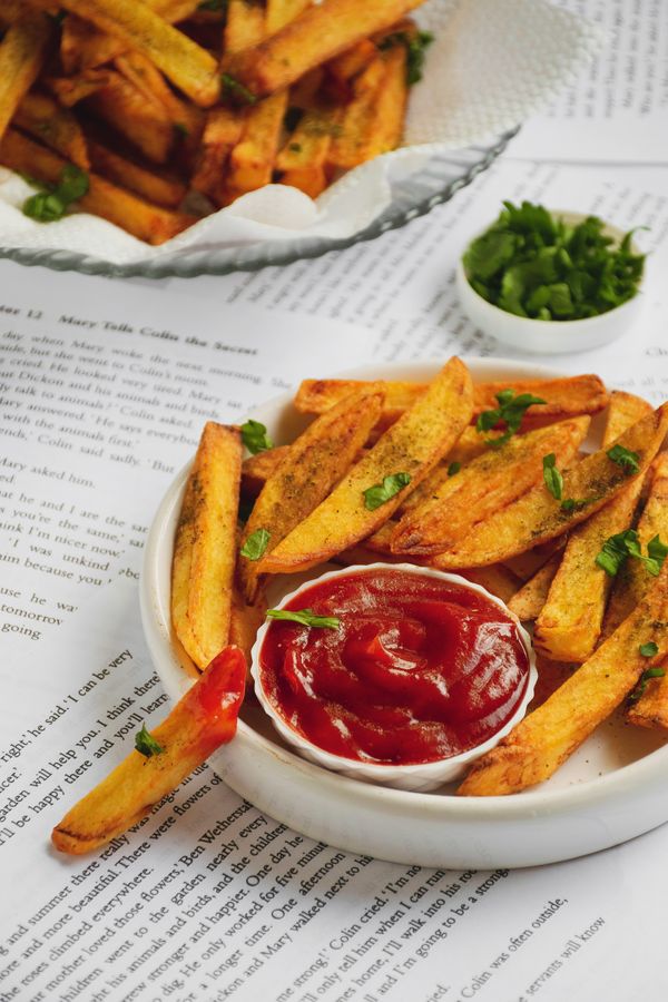 Crispy aardappels en ovenfriet