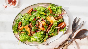 Salade met spinazie
